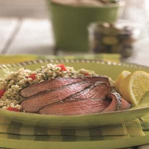 Grilled Beef and Tabbouleh Salad