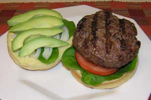 Blue Cheese Stuffed Hamburger